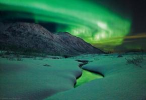 En Laponie finlandaise, les aurores boréales sont visibles environ 200 nuits par an.
