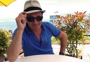  Yann Lambiel aime la terrasse du Club nautique de Morges. SCHNEITER