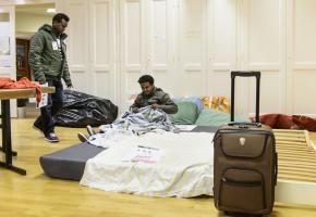  Les migrants sont de plus en plus nombreux à Lausanne. RTS