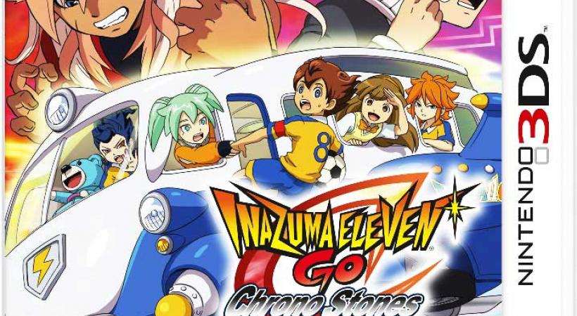 «Inazuma Eleven GO Chrono Stones . Brasier», pour Nintendo 3 DS. 