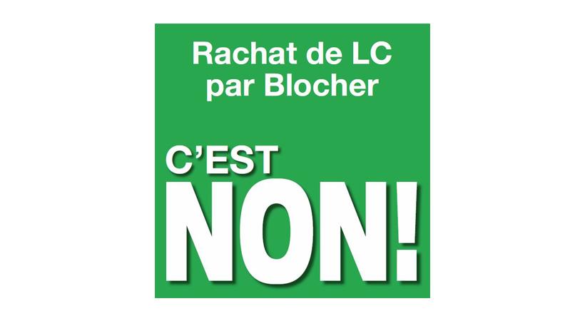 Rachat de LC par Blocher. C'est non!