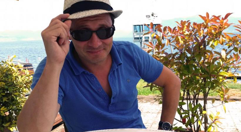  Yann Lambiel aime la terrasse du Club nautique de Morges. SCHNEITER