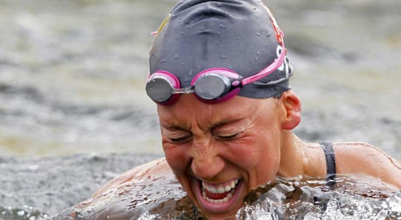  Swan Oberson, championne du monde de 5 km en eau libre en 2011. DR