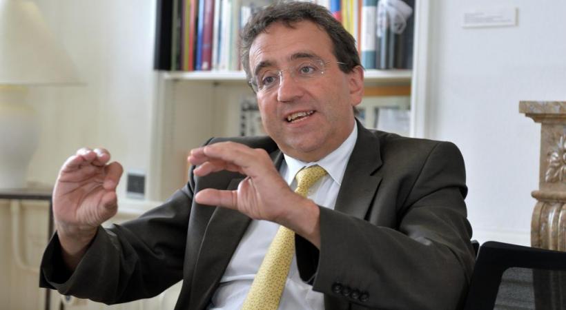  Pascal Broulis, Conseiller d'État en charge des finances vaudoises. PHOTO: VERISSIMO