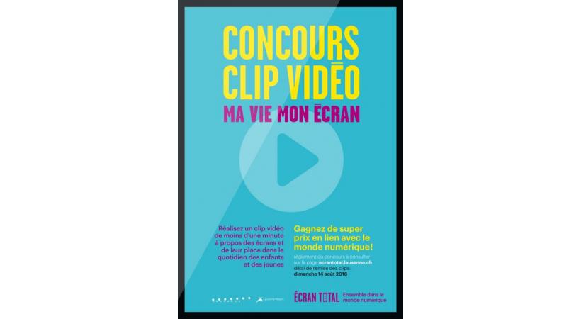 La Ville de Lausanne lance un concours de clips vidéo tout public 