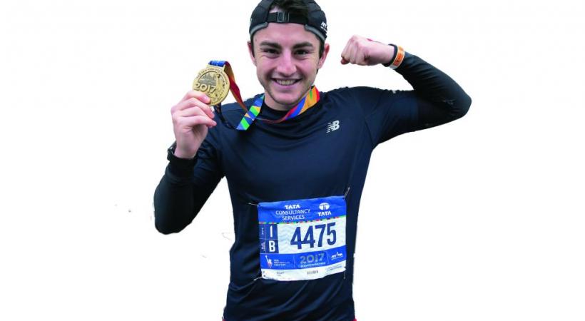 Noam Yaron, 20 ans, Morgien, youtubeur et... marathonien. Dr