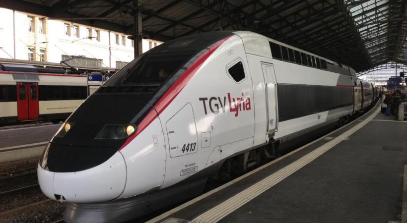 Désormais 6 TGV relient chaque jour Lausanne à Paris. DR