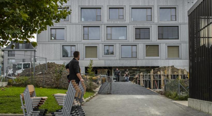 Ce site scolaire est le premier construit à Lausanne depuis 25 ans. MARINO TROTTA
