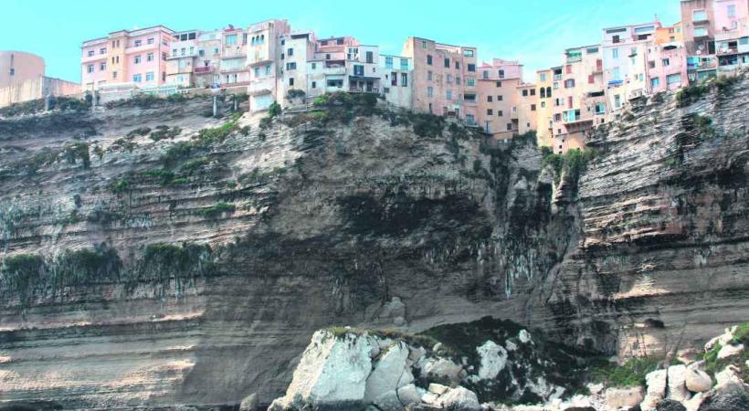 La mythique falaise de Bonifaccio.