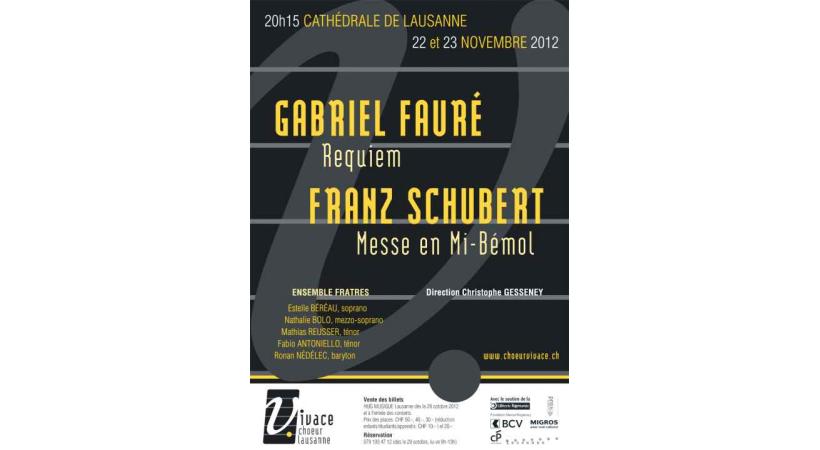 Fauré et Schubert