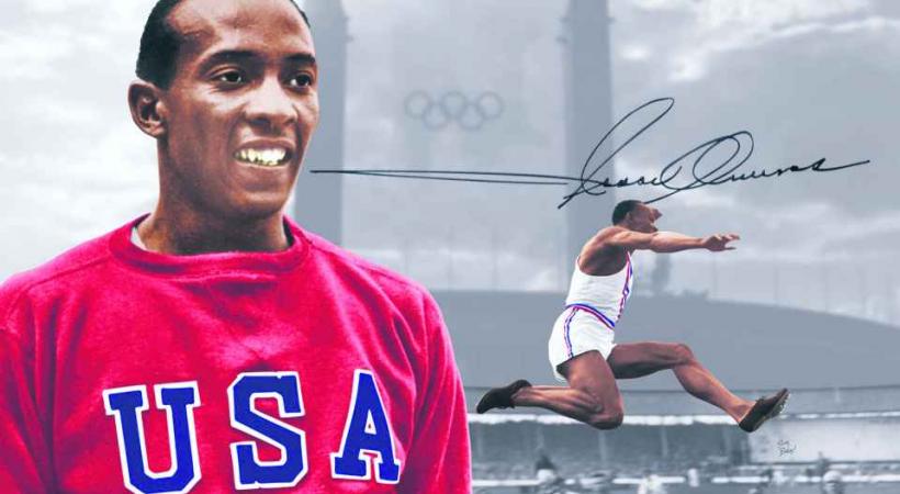 Jesse Owens, la première légende de l'athlétisme. DR