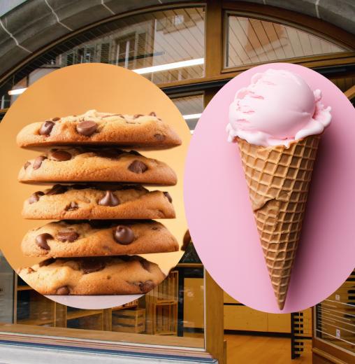 glaces cookies